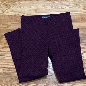 Erica Taylor burgundy dress pants